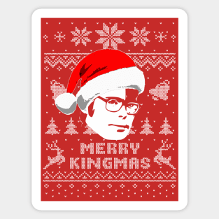 Stephen King Merry Kingmas Sticker